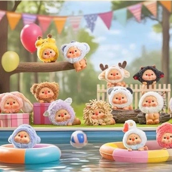 JOYS OYO Animal Party Blind Box Chơi hợp thời trang Tay-Run