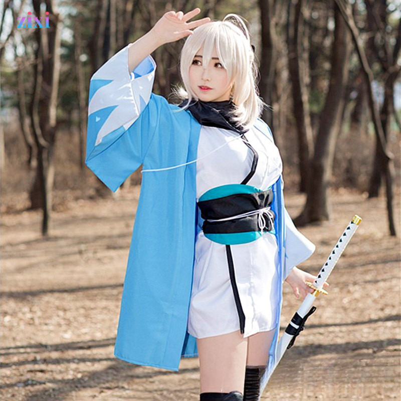 Trang Phục Hóa Trang Nhân Vật Okita Souji Cho Nữ - Perfect Cho lễ Halloween