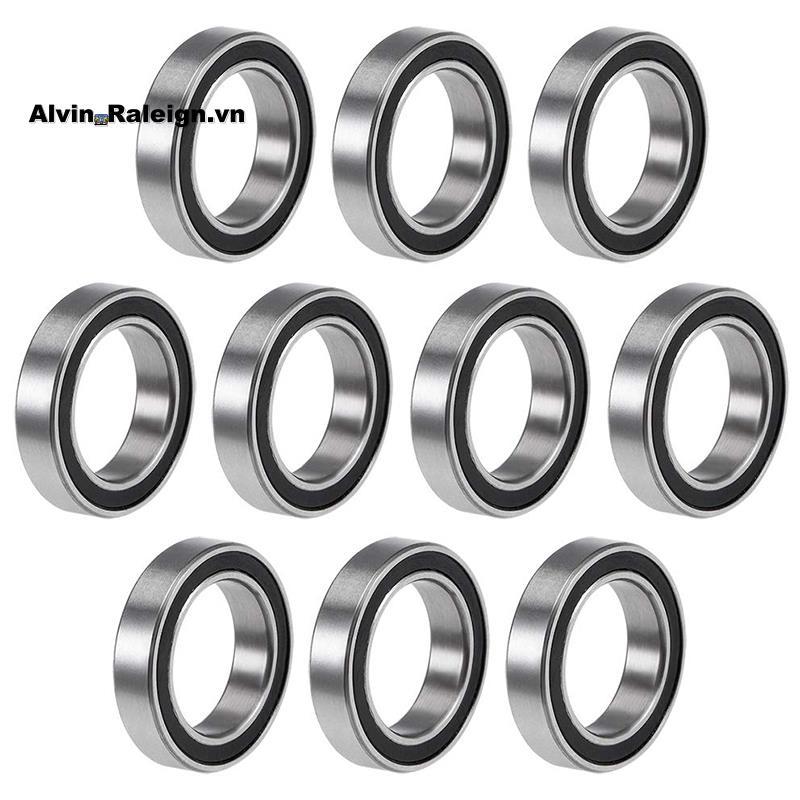 10 CÁI 6701- 12X18X4 mm Vòng bi rãnh sâu kín cao su thu nhỏ