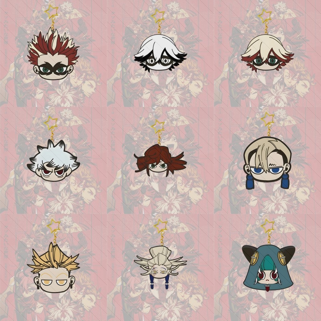 6CM Anime GACHIAKUTA Acrylic Keychain Model Characteristic art Characters Ornament Accessories Goods