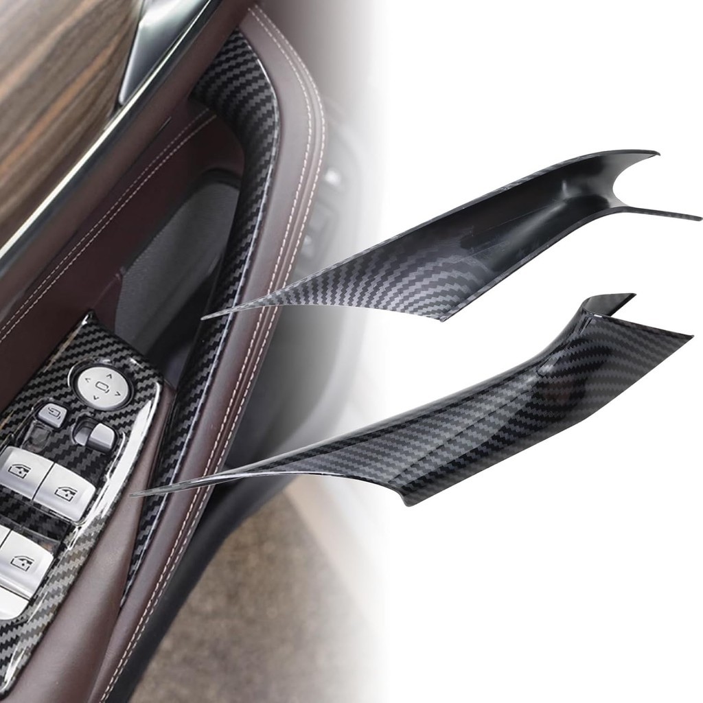 Vỏ tay nắm kéo cửa Tương thích với 2017-2022 BMW 5 Series G30 / G31 / F90, M5 518d, 520d, 520i, 525d