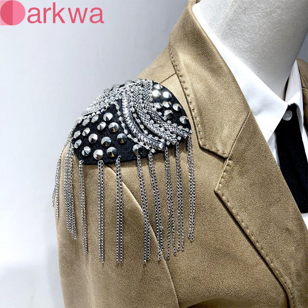 DARKWA Fringe Vai Mark Epaulets Retro Girl