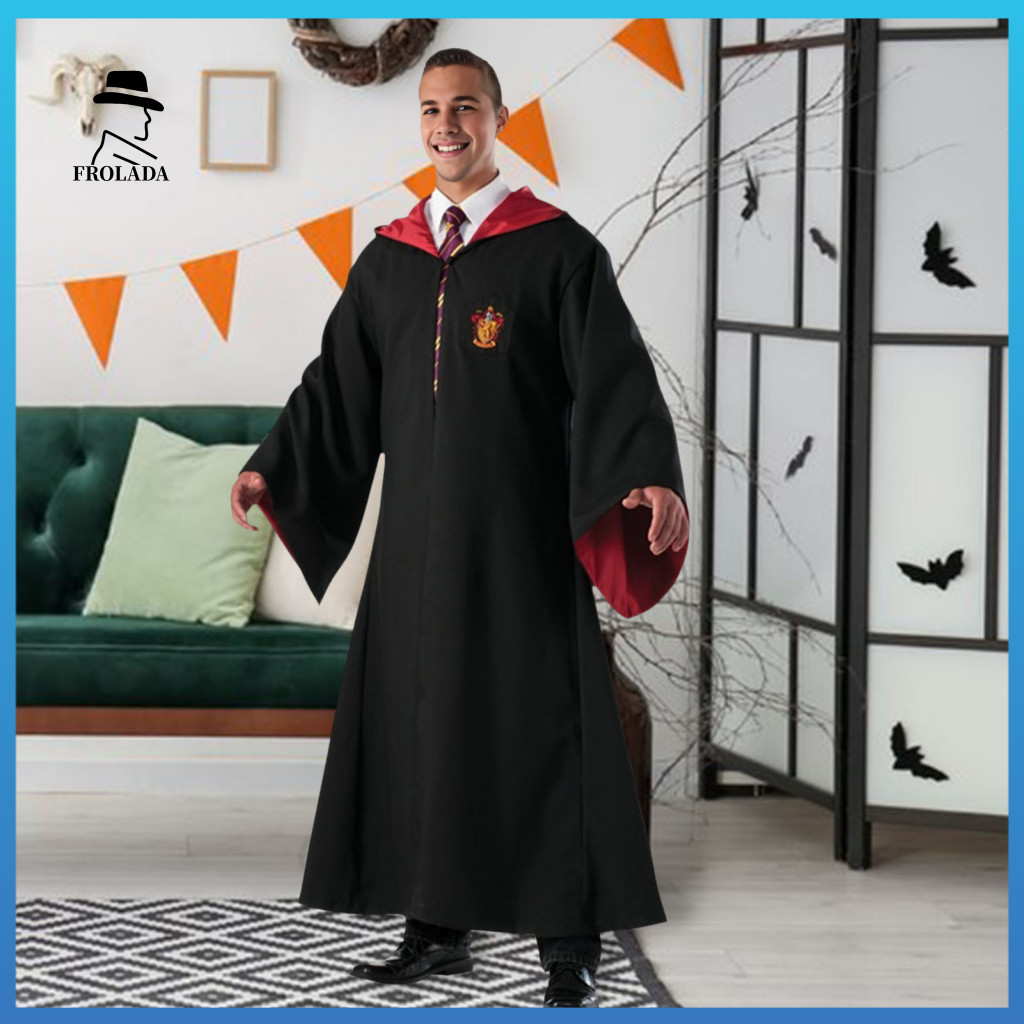 Frolada - Áo Choàng Phù Hợp Bí Mysterious Style, Ideal for Halloween & Cosplay Events