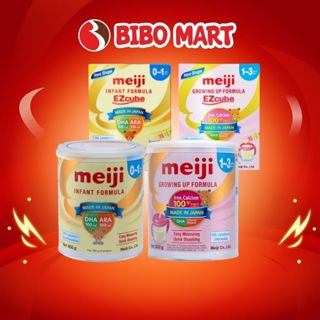 Sữa Meiji Infant Growing Up Formula Cho Bé 0-3 Tuổi Nhập Khẩu Hỗ Trợ Tiêu Hóa Lon 800g - Bibo Mart