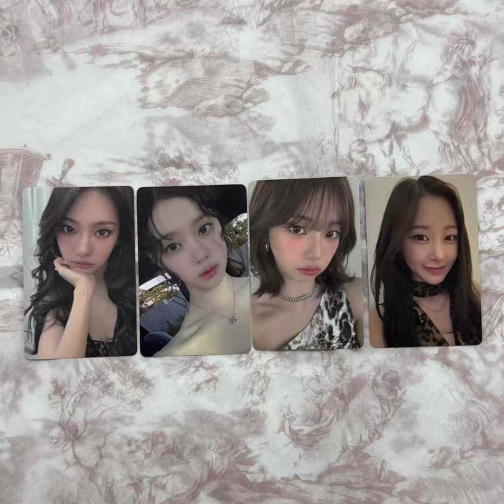 Aespa flash peripheral clothes card, Liu Zhimin small card, Gisele small card, clothes card winter, 