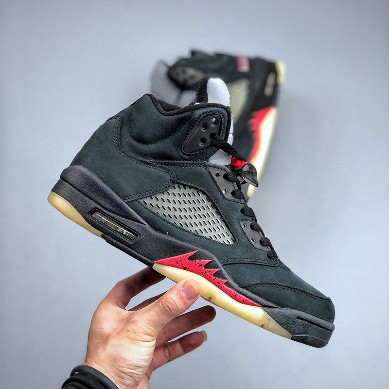 Cung cấp aj5 Giày Nam Kaede Rukawa Oreo Đen Cicada Wings Thấp Ngọc Trung Quốc Thể Thao Giải Trí Thoá