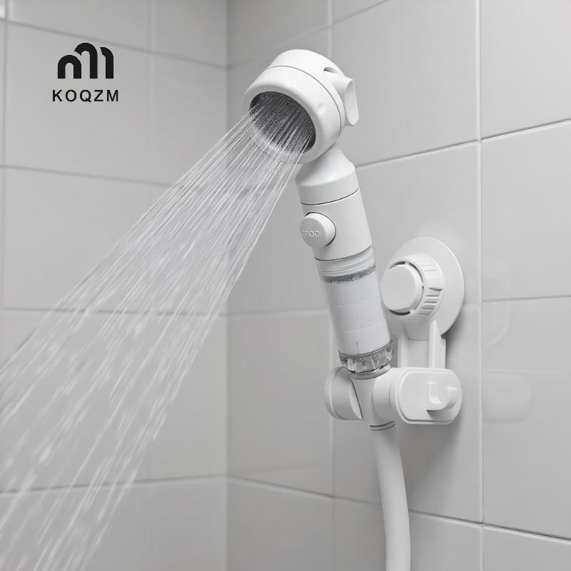[KOQZM] 1 Bộ Vòi Sen Cầm Tay Gia Đình Đầu Tắm Lọc Du Lịch Di Động 3 Chế Độ Phụ Kiện Tắm Đa Năng [Mới]