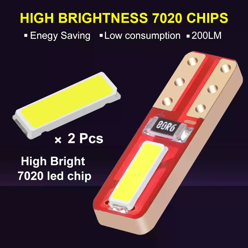 10 đèn LED ô tô 12V T5