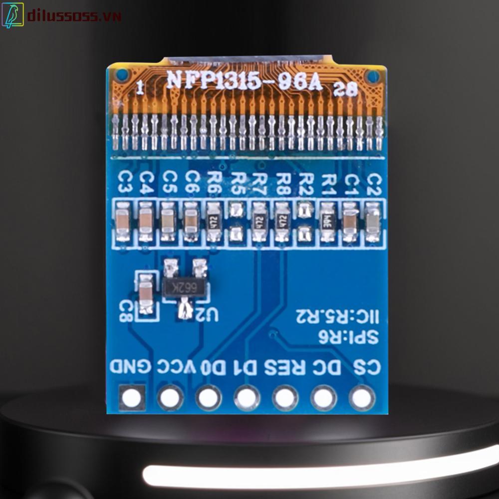 Mô-đun màn hình LCD OLED 0,66Inch I2C SPI Giao diện Mô-đun OLED 7PIN cho Bộ DIY