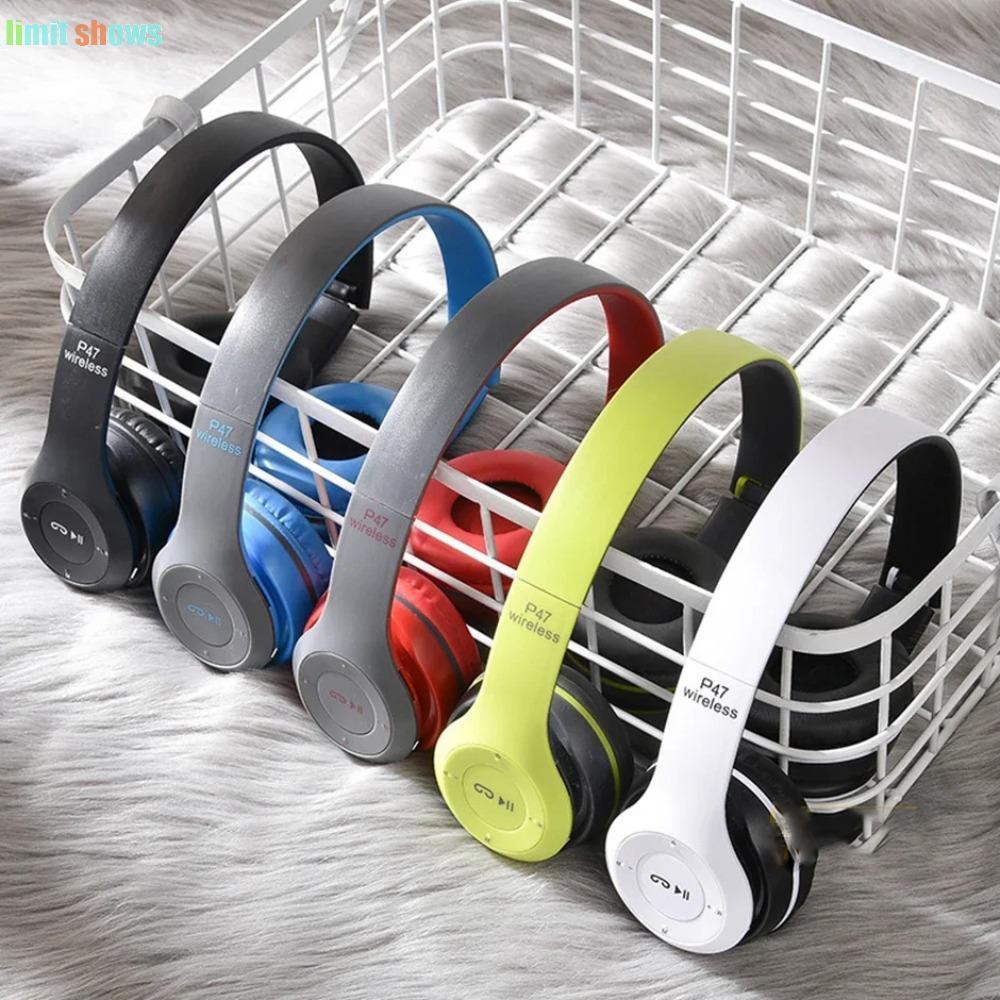 GIỚI HẠN HIỂN THỊ Tai nghe Bluetooth P47, Có thể cắm cáp Tai nghe P47 cổ điển, Tai nghe không dây Hi