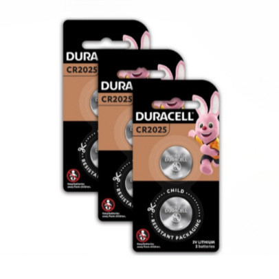 (Freeship) Vĩ 2 Viên Pin Duracell CR2025 – Pin DL2025 Lithium 3V, Hãng Duracell