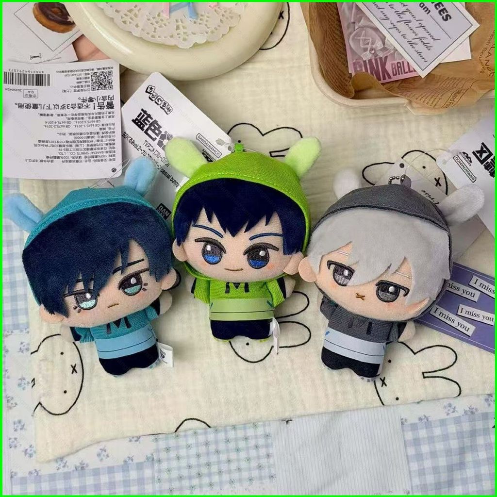 PS1 BLUE LOCK Itoshi Rin Isagi Yoichi Nagi Seishiro Plushie Anime Hàng Hóa Sang Trọng Túi Búp Bê Cha
