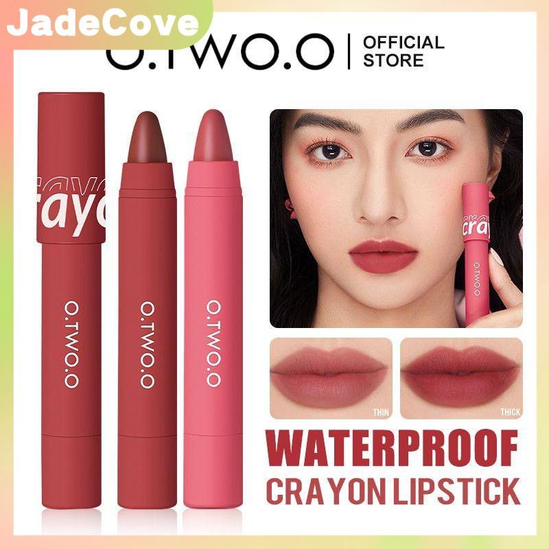 [COD] Hàng có sẵn tại cửa hàng OTWOO Son môi chống nước, lâu trôi, 6 màu, son lì, quà tặng hấp dẫn J