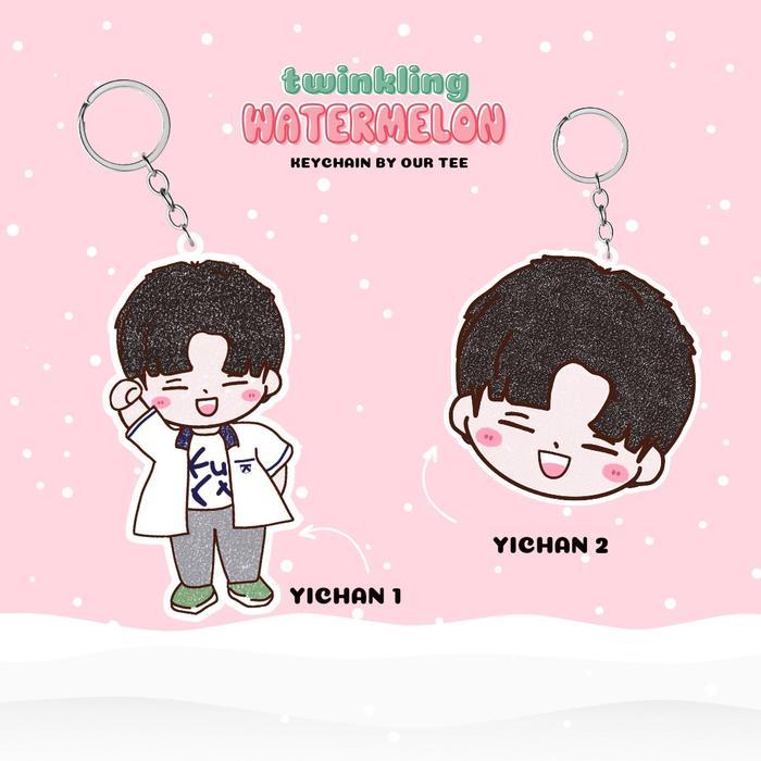 [PRE ORDER] OUR TEE KEYCHAIN KDRAMA TWINKLING WATERMELON - YICHAN