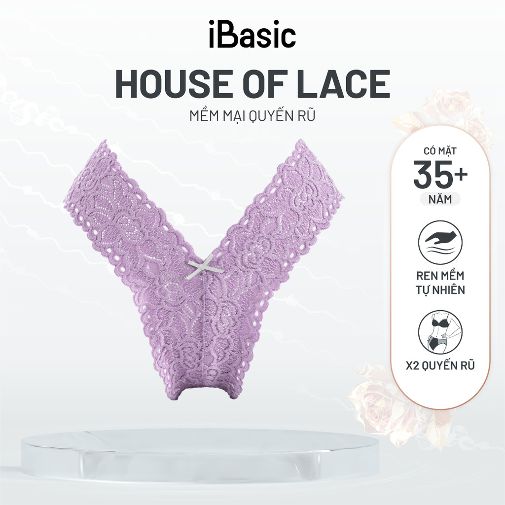 Quần lót ren iBasic chữ Y PANY094