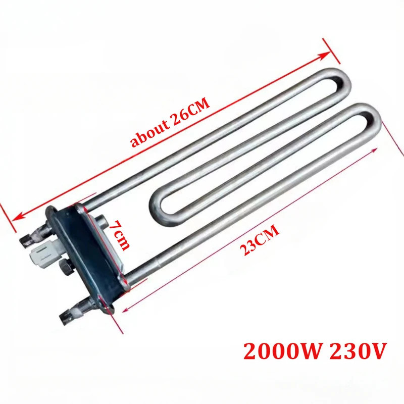 Ống sưởi mới cho máy giặt trống Siemens IQ100 / 300 / 500 / 700 Cảm biến 4.5K Bộ phận sửa chữa máy g