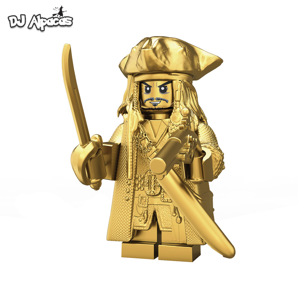 Nhân Vật Mini Jack Sparrow Cướp Biển Thuyền Trưởng Đồ Chơi Sưu Tập Búp Bê