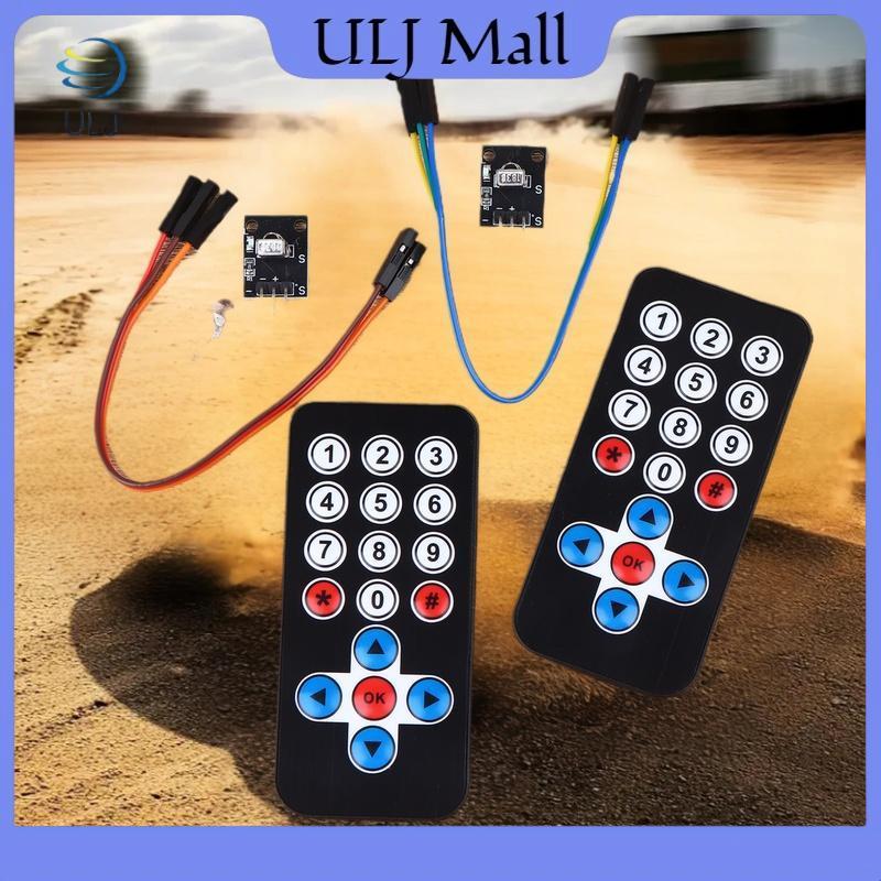 ULJ 1 Bộ Mô-đun điều khiển từ xa hồng ngoại HX1838 Mô-đun thu hồng ngoại không dây Bộ DIY HX1838 cho