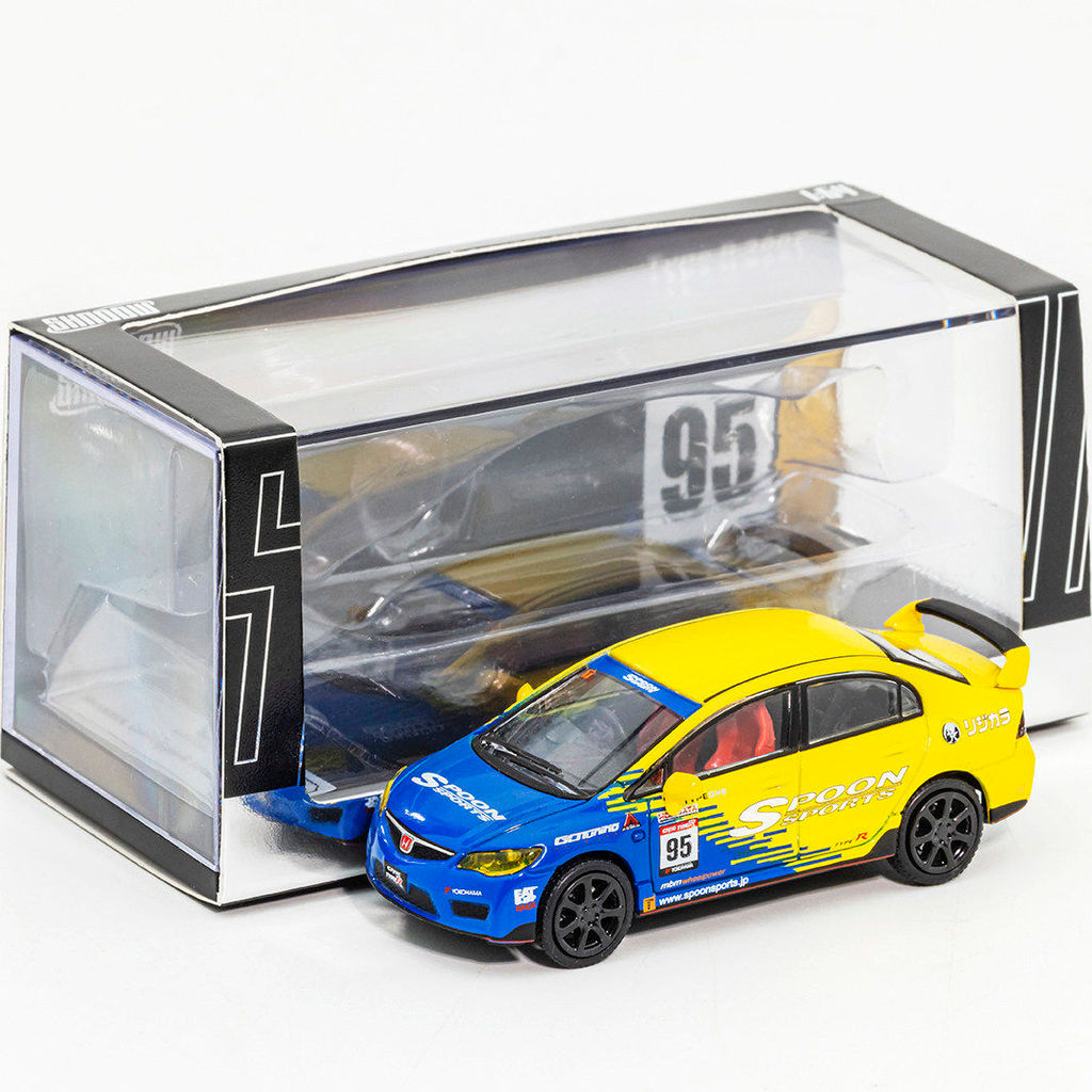 [Mẫu xe] Mẫu xe ô tô T 1: 64 Honda Civic Type R FD2 Spoon Car Model