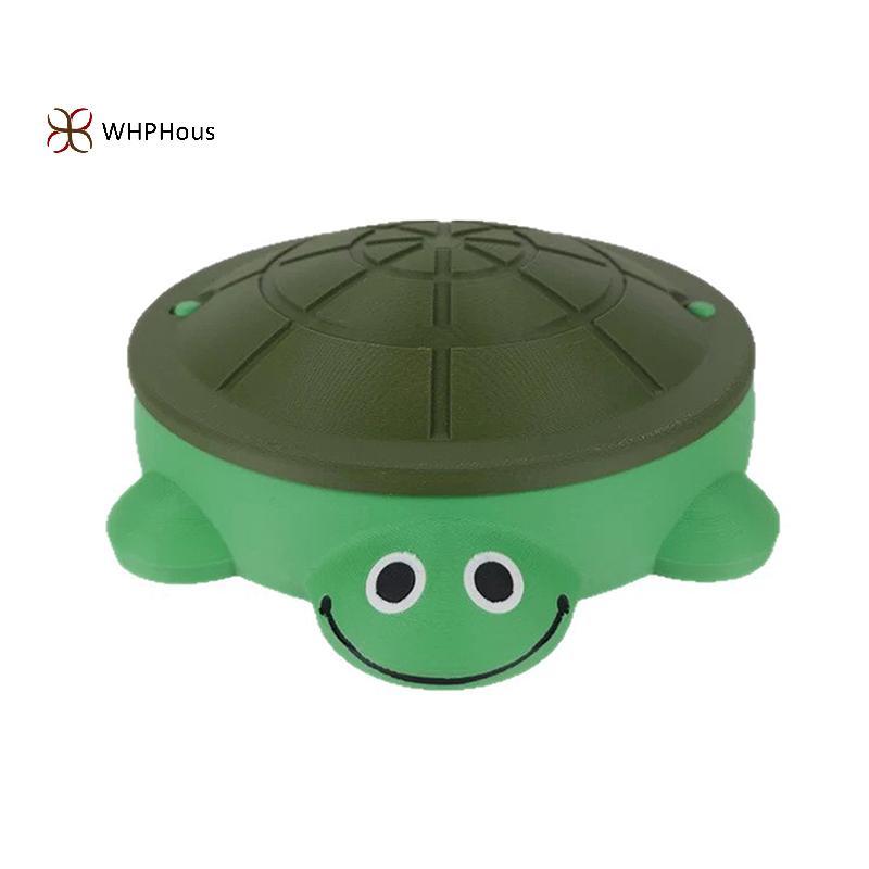 < WHPHous-t > Hộp cát rùa mini có dụng cụ cát & mini Máy tính để bàn mini Hộp cát rùa Đồ chơi Quà tặ
