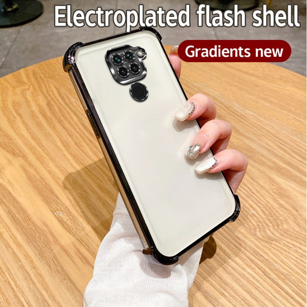 Ốp Mạ Sang Trọng Cho Redmi Note 9 M2003J15SC, M2003J15SG, M2003J15SS Redmi 10X 4G Vỏ Bảo Vệ Camera C