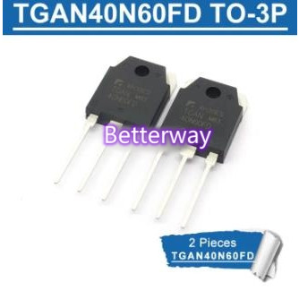 2 chiếc TGAN40N60FD TO-3P TGAN 40N60FD 40N60 FD TO3P 40A / 600V Power IGBT Transistor IC mới trên