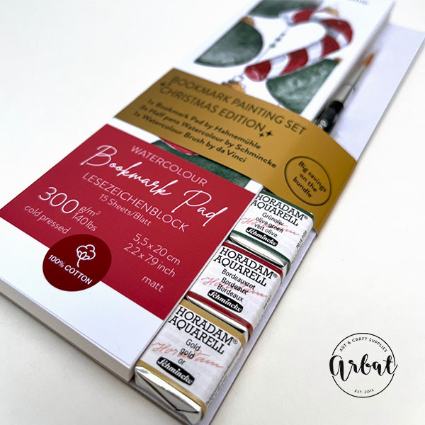 [ARBAT] Bộ vẽ bookmark Christmas Edition Hahnemuhle