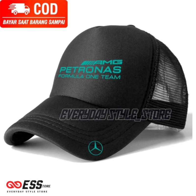 AMG Petronas Formula One Truck Driver / Mũ lưới cao cấp Mũ bóng chày