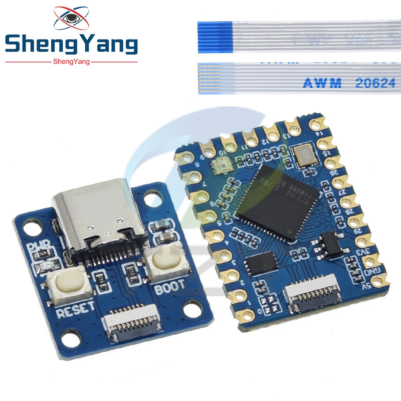 Mô-đun bảng phát triển TZT RP2040 cho ZERO Raspberry Pi PICO USB Type C Giao diện 264KB SRAM 2MB Fla