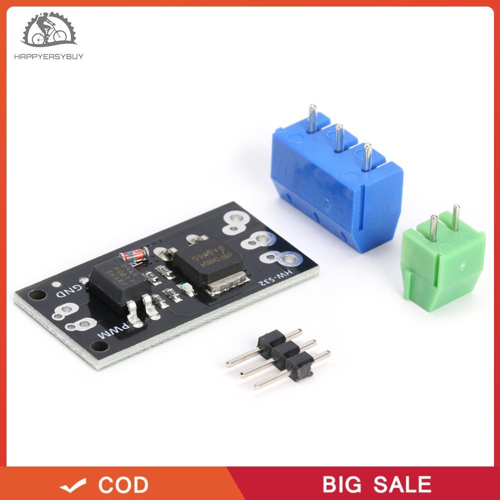 Hạnh phúc❣ D4184 Điều chỉnh tốc độ PWM Mô-đun FET ống MOSFET cách ly w / Bộ ghép quang