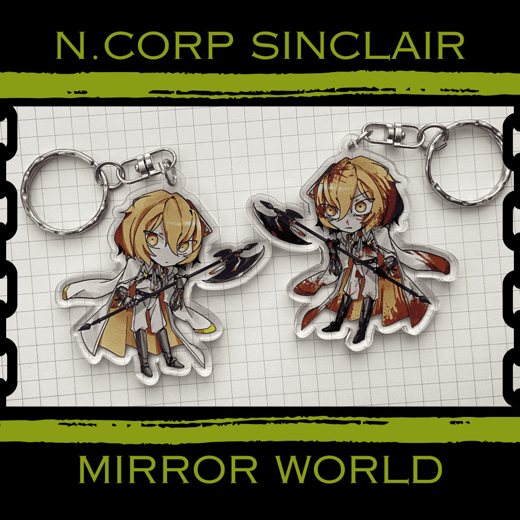 Limbus Company | NCorp Sinclair Keychain Fanart