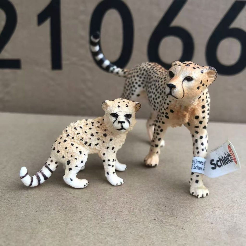 Schleich Lớn Cheetah Mẹ 1 Cheetah Vườn Thú Châu Phi Giáo Dục Mầm Non Máy Tính Để Bàn Trang Trí Ô Tô Quà Tặng Sinh Nhật
