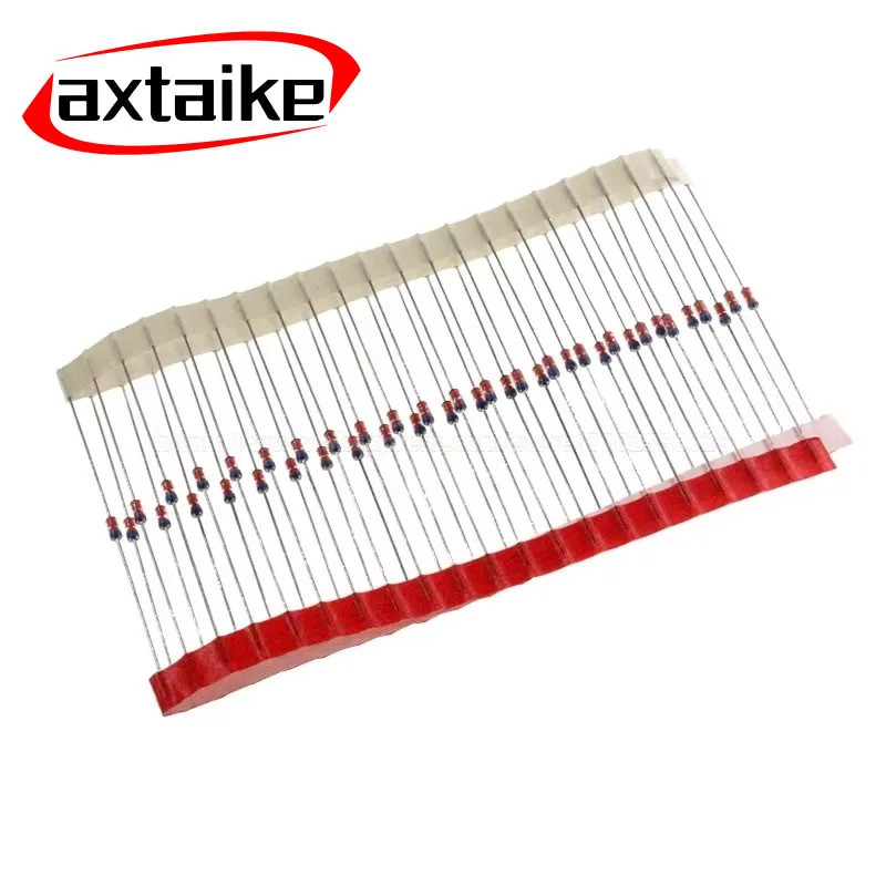 100 Chiếc 1N60 DO-7 1N60P IN60P IN60 DO-35 Schottky Germanium Diode TV Radio FM Phát Hiện Diode DIP 