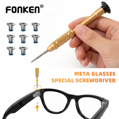 Bộ vít tuốc nơ vít kính thông minh Fonken - Phù hợp với nhiều thương hiệu phụ kiện kính