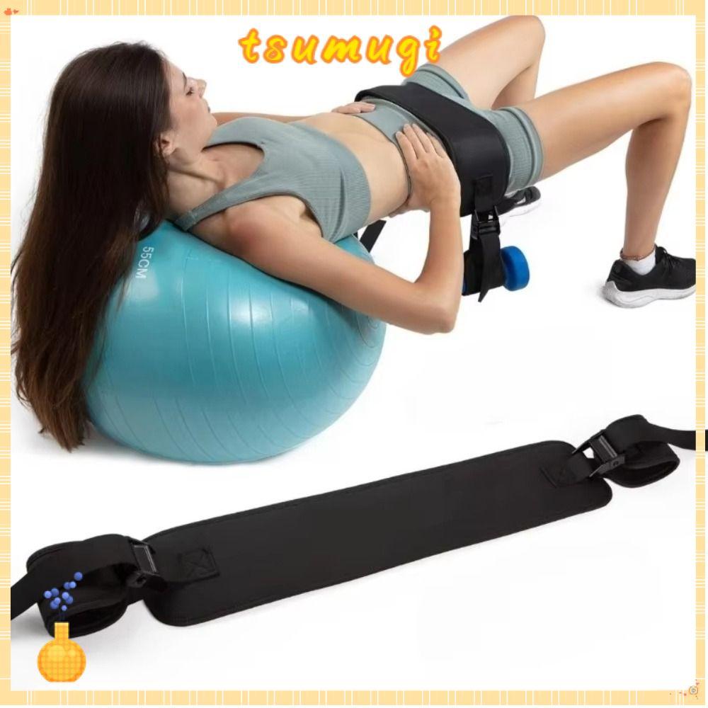 Thắt lưng nâng lực đẩy hip TSUMUGI - Đai hỗ trợ thắt lưng bền chắc, hiệu quả cho bài tập glute bridg
