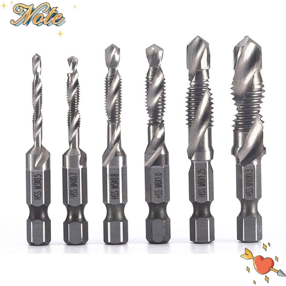 NOTE1 Hex Shank Dụng cụ khoan Hợp chất Tap Tap Drill Bits Dụng cụ cầm tay Shank Tap Drill Bits