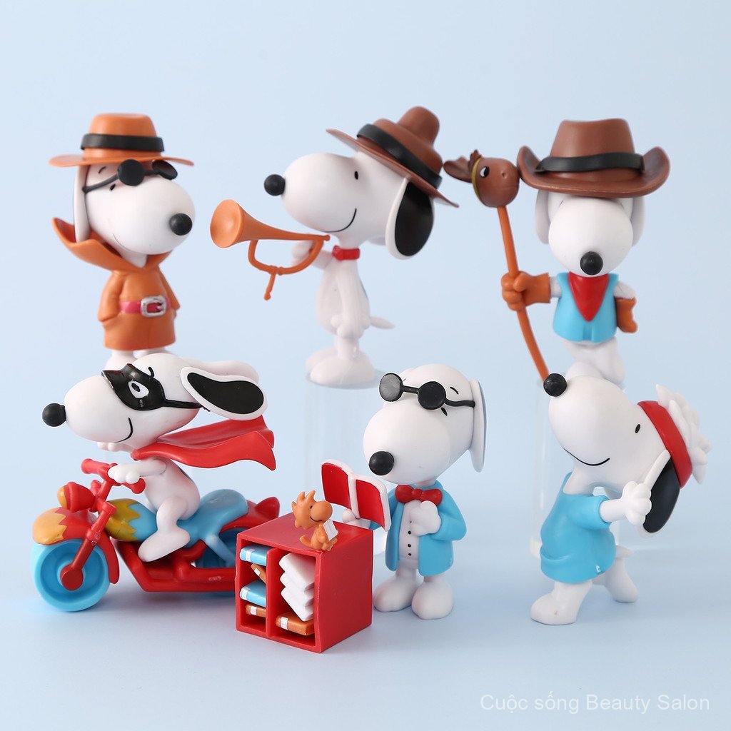 Phim hoạt hình Peanut Puppy Snoopy Doll Doll Hộp bí ẩn, Trang trí quà tặng sinh nhật