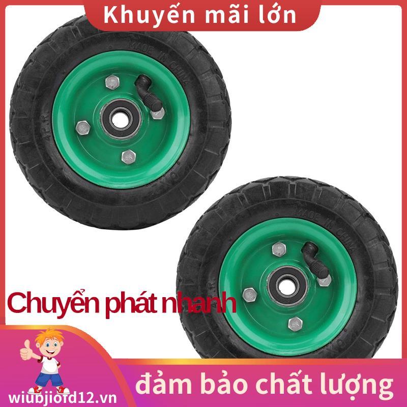 Lốp bơm hơi 2X Chống mài mòn Bánh xe 6In 150mm Lốp xe công nghiệp Xe đẩy Lốp xe 250Kg 36Psi. wiubjio