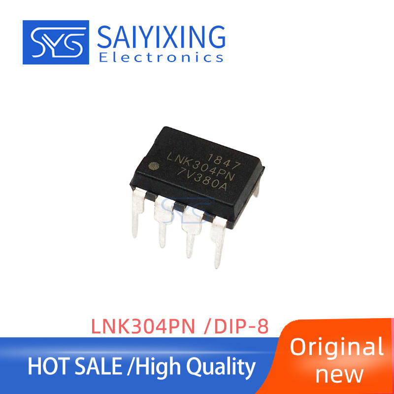 Bộ 5 Chính Hãng Mới LNK304PN Bao Bì DIP-8 AC-DC Bộ Điều Khiển Và Bộ Điều Chỉnh Điện Áp LNK304P LNK30
