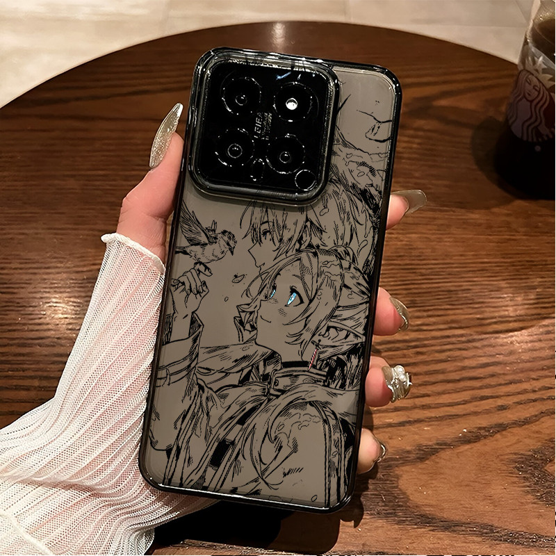 Dành Cho Turbo 4 Pro Note 15 Pro / 14 / 13 Mi 15T 14T K90 Pro Max Anime FRIEREN HIMMEL Slim Soft Pho