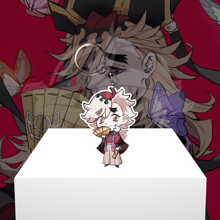 Gantungan Kunci Anime Kimetsu no Yaiba - Douma - Ganci Akrilik - Keychain Acrylic - Douma 1, Gantung