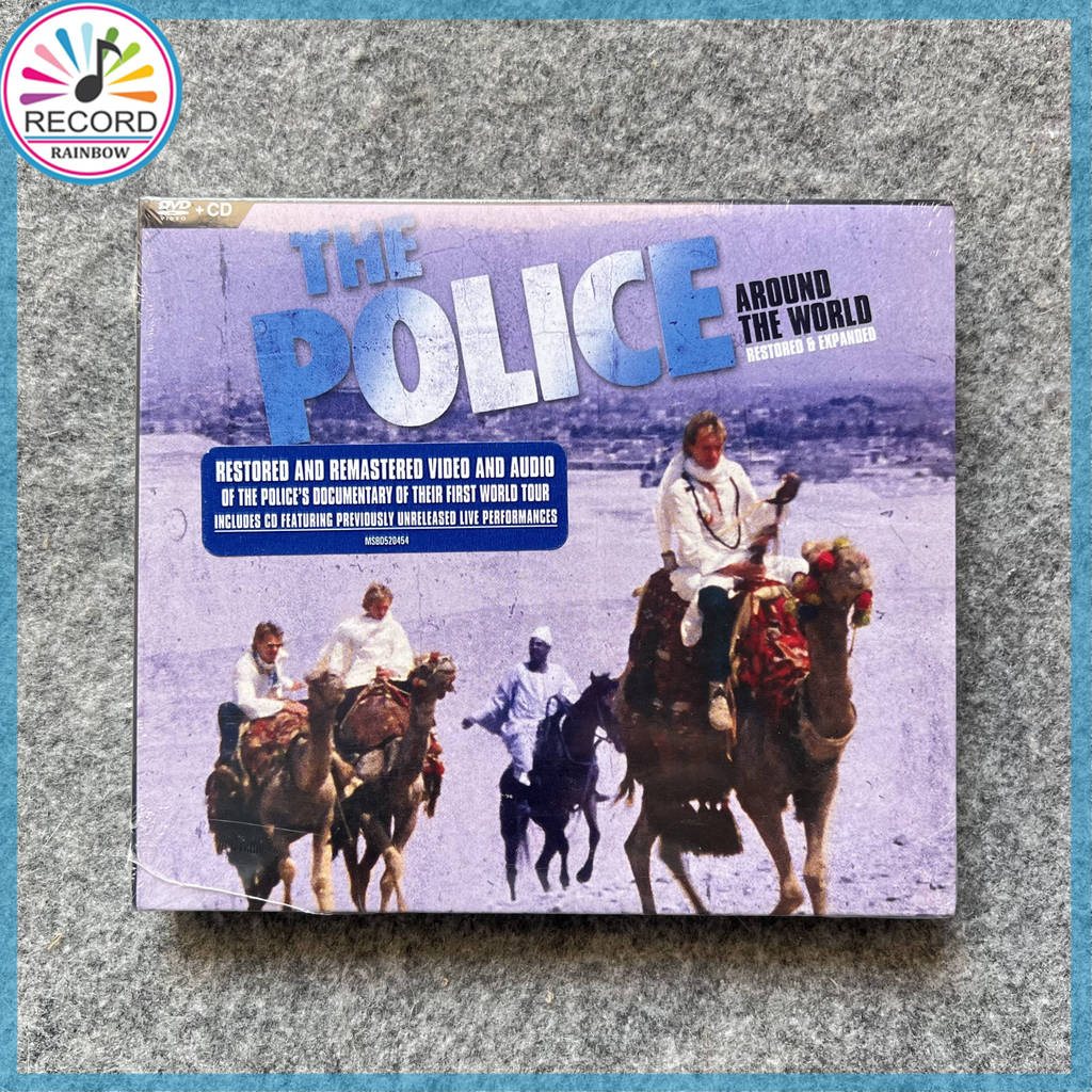The Police Around The World Original CD+DVD Album [Sealed] Brand New LST