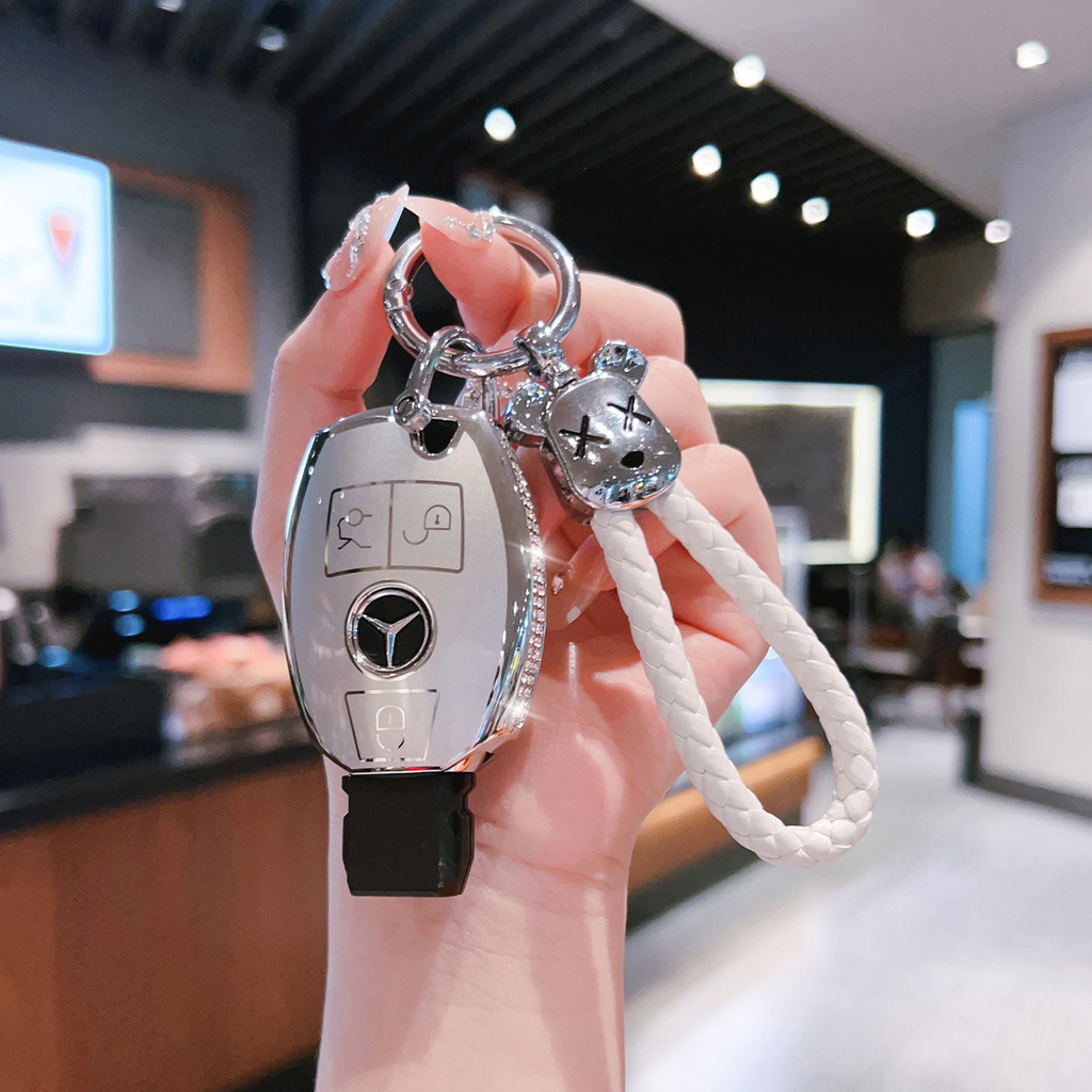 Mercedes-Benz V-Class Chìa Khóa Phong Cách Cũ E-Class Vito S-Class R Túi slk Khóa E300l Khóa Xe C180