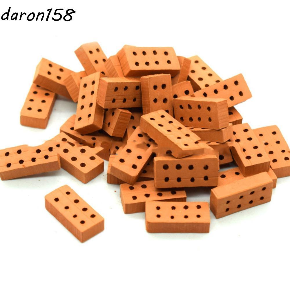 Mô hình gạch mini thật GREX, 1 / 12 1 / 16 Đồ chơi gạch giả DIY nhỏ, Gạch mini tỷ lệ 1 / 12 Gạch min
