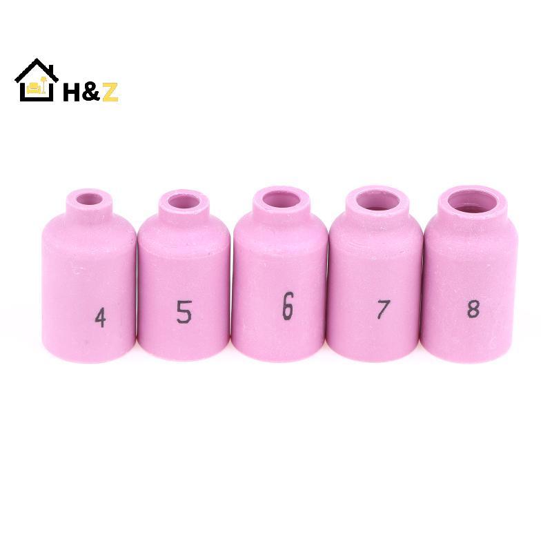 Kính vạn hoa 42mm 54N14 54N15 54N16 54N17 54N18 Vòi phun gốm Alumina cho TIG WP17 18 26 Phụ kiện đèn