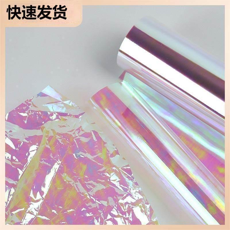 Trong Suốt Giấy Gói Kẹo Cellophane Giấy Hoa Lót Chống Thấm Nước Gói Giấy Bùn Hoa Gói Giấy Nougat Giấ
