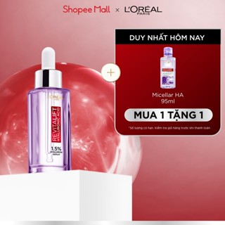 Serum dưỡng cấp ẩm tức thì, giúp làm giảm nếp nhăn & căng mướt da L'Oreal Paris Revitalift 1.5% Hyaluronic Acid 30ml