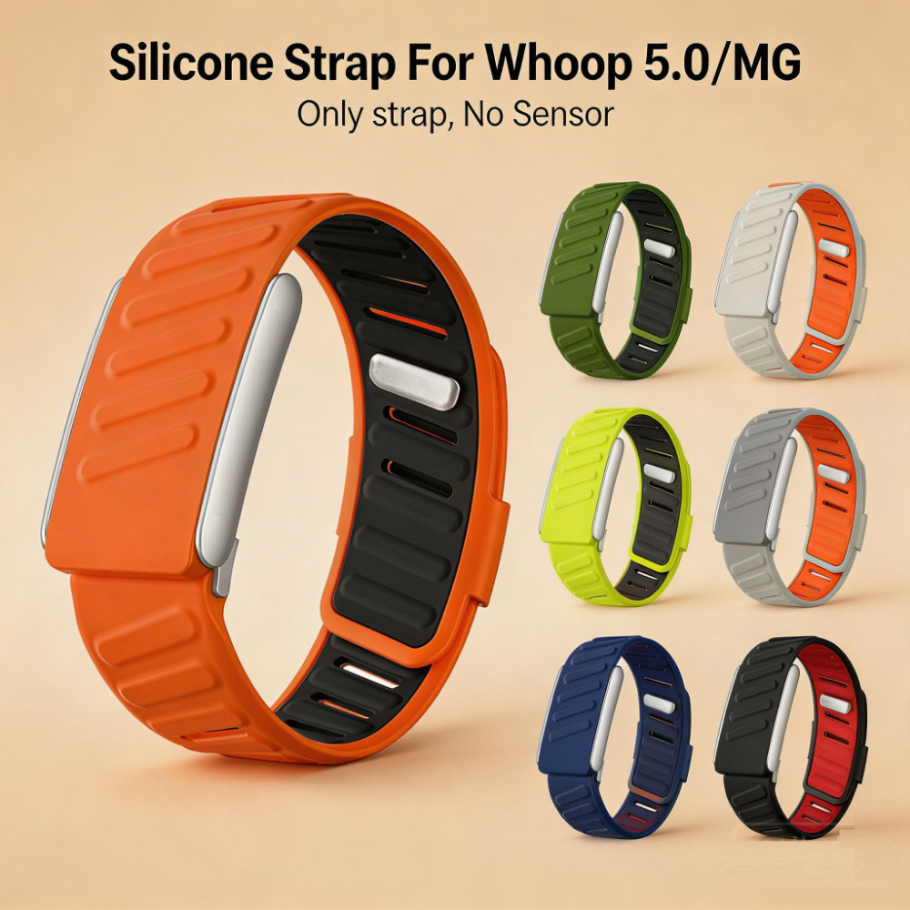 Dành Cho Whoop 5.0 Dây Đeo Silicon Mềm Màu Mới Cho Whoop 5.0 / MG Đồng Hồ Thông Minh Thể Thao Ngoài 