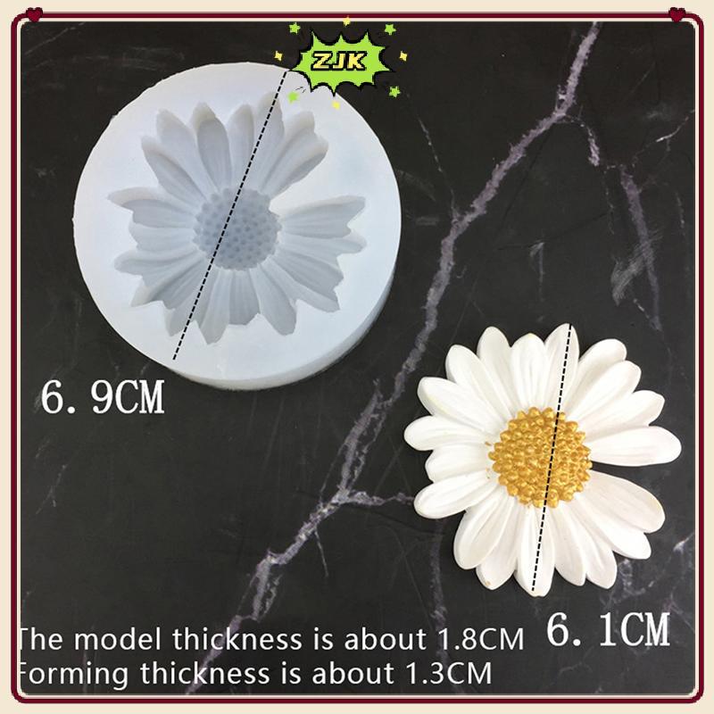 Khuôn hương liệu ô tô bằng silicon hoa cúc ZJK KCR