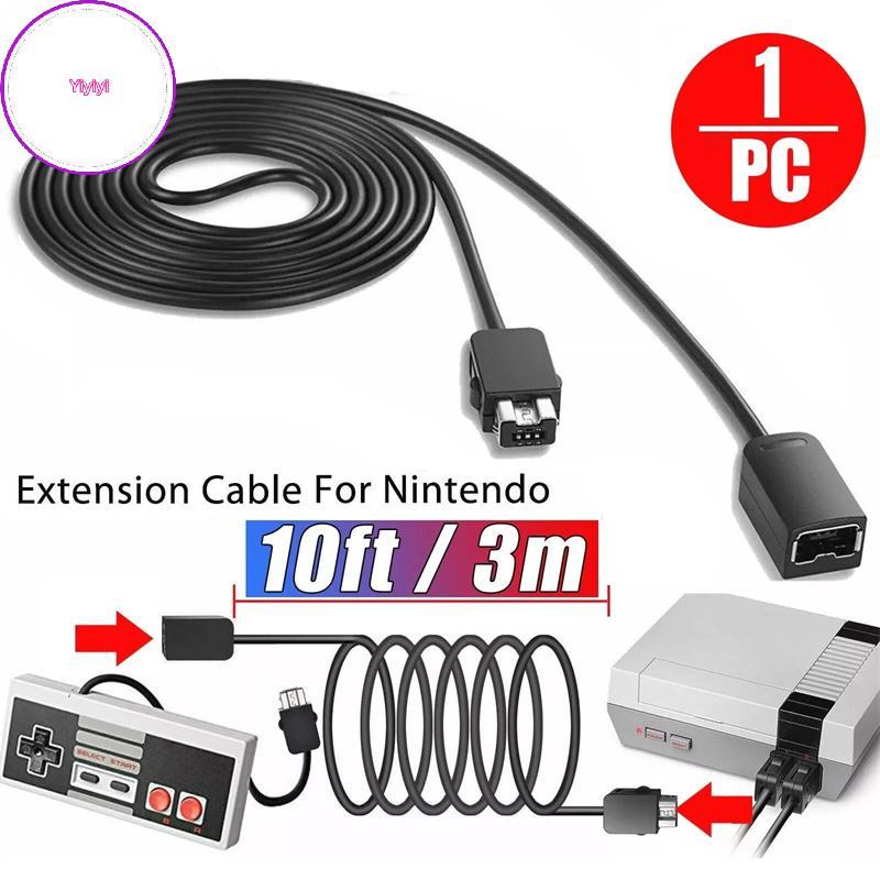 Yiyi Dây mở rộng trò chơi cáp mở rộng 3M cho Nintendo SNES Bộ điều khiển Mini cổ điển cho bộ điều kh